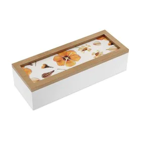 Caixa Decorativa Versa Pétalas Madeira MDF 9 x 6 x 24 cm de Versa, Caixas - Ref: S3412049, Preço: 7,34 €, Desconto: %