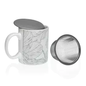 Taza con Filtro para Infusiones Versa Gris Gres de Versa, Tazas - Ref: S3412070, Precio: 6,17 €, Descuento: %