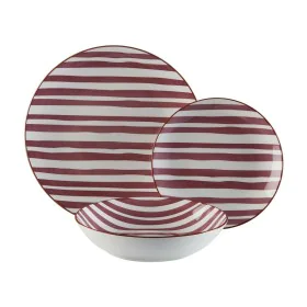 Dinnerware Set Versa Venecia 18 Pieces Brown Porcelain by Versa, Combination Sets - Ref: S3412165, Price: 37,45 €, Discount: %