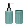 Ensemble de Bain Versa Bleu Dolomite 6,8 x 17 x 6,8 cm de Versa, Ensembles d'accessoires - Réf : S3412186, Prix : 5,28 €, Rem...