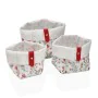 Set de basket Versa Lover 14 x 14 x 14 cm de Versa, Rangements pour produits cosmétiques - Réf : S3412189, Prix : 5,81 €, Rem...