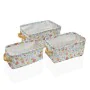 Conjunto de Cestas Versa Flandes Têxtil 18 x 14 x 28 cm 28 x 18 x 14 cm de Versa, Organizadores de cosméticos - Ref: S3412195...