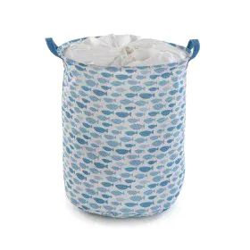 Panier à linge Versa Aqua 38 x 48 x 38 cm de Versa, Corbeilles à linge - Réf : S3412198, Prix : 9,04 €, Remise : %