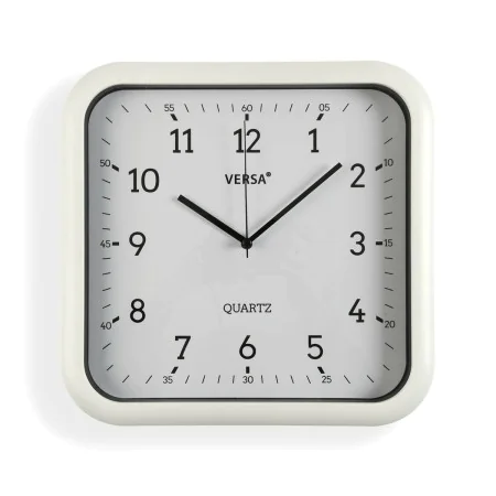 Orologio da Parete Versa Bianco Plastica Quarzo 3,5 x 28,5 x 29,5 cm di Versa, Orologi da parete - Rif: S3412218, Prezzo: 10,...