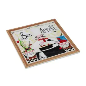 Table Mat Versa Male Chef Cork Ceramic 20 x 20 cm by Versa, Trivets - Ref: S3412272, Price: 4,73 €, Discount: %