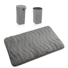 Set da Bagno Versa Grigio polipropilene 45 x 2 x 75 cm Moderno di Versa, Set di accessori per il bagno - Rif: S3412362, Prezz...