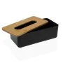 Caixa para lenços Versa Bambu Polipropileno 13,1 x 8,6 x 26,1 cm Preto de Versa, Suportes e dispensadores - Ref: S3412404, Pr...