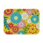 Plateau Versa Jaune Polyéthylène RPET 27 x 2,2 x 38 cm Fleurs de Versa, Plats et plateaux - Réf : S3412433, Prix : 8,18 €, Re...