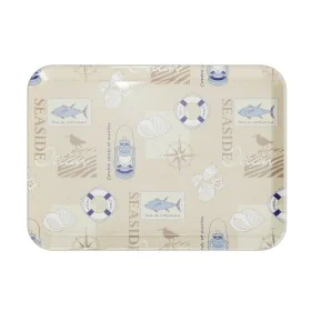 Tabuleiro Versa Seaside Polietileno RPET 27 x 2,2 x 38 cm de Versa, Pratos e fontes - Ref: S3412440, Preço: 8,18 €, Desconto: %