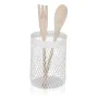 Cutlery Organiser Versa White Steel 11,5 x 15,5 x 11,5 cm by Versa, Shelves and supports - Ref: S3412467, Price: 4,65 €, Disc...