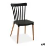 Chair Versa Black 52,5 x 80 x 43 cm (4 Units) by Versa, Chairs - Ref: S3412493, Price: 145,91 €, Discount: %