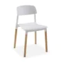 Chair Versa White 45 x 76 x 42 cm (4 Units) by Versa, Chairs - Ref: S3412494, Price: 131,74 €, Discount: %