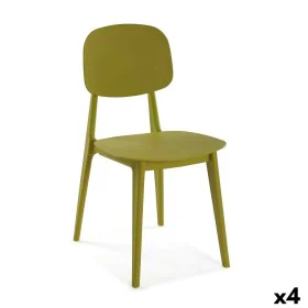 Chair Versa Mustard 39,5 x 80 x 41,5 cm (4 Units) by Versa, Chairs - Ref: S3412501, Price: 168,65 €, Discount: %