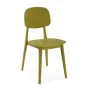 Chair Versa Mustard 39,5 x 80 x 41,5 cm (4 Units) by Versa, Chairs - Ref: S3412501, Price: 172,01 €, Discount: %