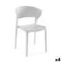 Cadeira Versa Branco 39,5 x 79 x 41,5 cm (4 Unidades) de Versa, Cadeiras - Ref: S3412502, Preço: 140,70 €, Desconto: %