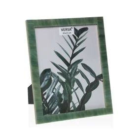 Photo frame Versa Green Plastic 1,8 x 28 x 23 cm by Versa, Table and wall frames - Ref: S3412594, Price: 10,02 €, Discount: %