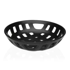 Frutero Versa Negro Cerámica Porcelana 28 x 7 x 28 cm de Versa, Cuencos y tazones - Ref: S3412618, Precio: 17,70 €, Descuento: %