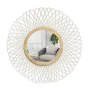 Miroir mural Versa Blanc Bambou Miroir Rond 2,5 x 75 x 75 cm de Versa, Miroirs muraux - Réf : S3412634, Prix : 43,28 €, Remis...