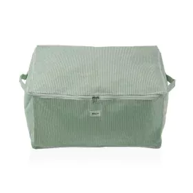 Caja de Almacenamiento Versa Corduroy 40 x 25 x 50 cm Verde de Versa, Organizadores de cosméticos - Ref: S3412726, Precio: 9,...