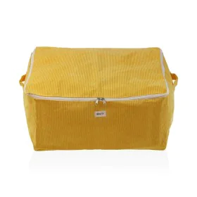 Scatole Portaoggetti Versa Corduroy 40 x 25 x 50 cm Giallo di Versa, Organizer per cosmetici - Rif: S3412727, Prezzo: 10,25 €...