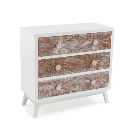 Chest of drawers Versa Sira Pine MDF Wood 34 x 76 x 80 cm by Versa, Cupboards and shelving - Ref: S3412764, Price: 191,88 €, ...