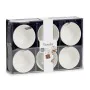 Set of bowls Porcelain White 150 ml 6 Pieces 11 x 5,5 x 11 cm by Vessia, Bowls and large cups - Ref: S3601507, Price: 10,66 €...