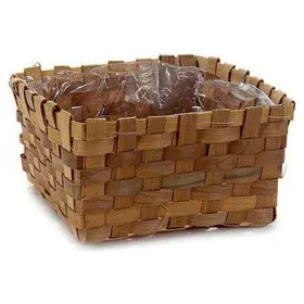 Maceta Caña Marrón 24 x 13 x 24 cm de Ibergarden, Macetas para flores - Ref: S3601721, Precio: 4,25 €, Descuento: %