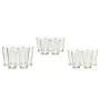 Set de Vasos 41015 Transparente Vidrio 6 x (51 cl) / 6 x (34 cl) / 6 x (23 cl) de Vivalto, Vasos de agua y de whisky - Ref: S...