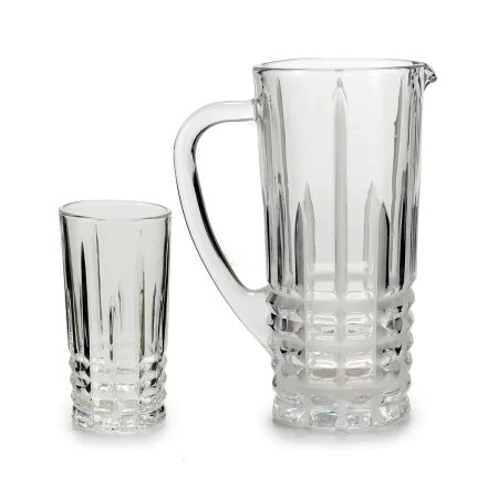 Set de Vasos 41053 250 ml 6 x (250 ml) / 1 x (1 L) de Vivalto, Juegos de cristalería - Ref: S3602037, Precio: 12,58 €, Descue...