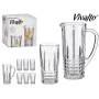 Conjunto de Copos 41053 250 ml 6 x (250 ml) / 1 x (1 L) de Vivalto, Jogos de cristaleira - Ref: S3602037, Preço: 13,12 €, Des...