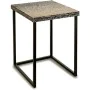 Table d'appoint Gris Métal Nacre noire Contre-plaqué (47 x 62 x 47 cm) de Gift Decor, Tables de service - Réf : S3603674, Pri...