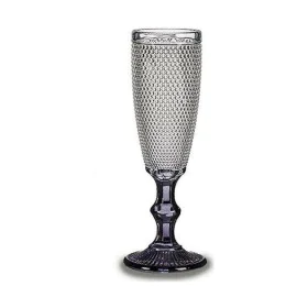 Champagne glass Transparent Anthracite Glass 185 ml by Vivalto, Champagne flute - Ref: S3604268, Price: 3,67 €, Discount: %