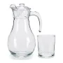 Set di Bicchieri BIG-S3604465 Brocca Cristallo Trasparente Vetro 4 x (40 cl) / 1 x (1,8 l) di Vivalto, Tumbler - Rif: S360446...