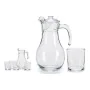 Set di Bicchieri BIG-S3604465 Brocca Cristallo Trasparente Vetro 4 x (40 cl) / 1 x (1,8 l) di Vivalto, Tumbler - Rif: S360446...