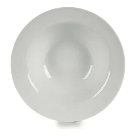 Prato para Massa Branco Porcelana 23 x 6,5 x 23 cm (Ø 23 cm) de BigBuy Home, Pratos e fontes - Ref: S3604502, Preço: 5,67 €, ...