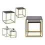 Set of 2 tables Black Golden 50 x 50 x 50 cm by Gift Decor, Tables - Ref: S3604998, Price: 102,54 €, Discount: %