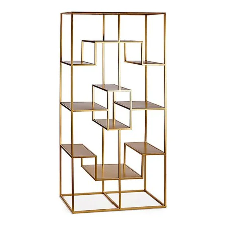 Estantería BIG-S3605004 Dorado Metal 45 x 200 x 100 cm de Gift Decor, Unidades de estanterías - Ref: S3605004, Precio: 232,26...