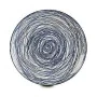 Plato Llano Rayas Porcelana Azul Blanco 24 x 2,8 x 24 cm de Vessia, Platos y fuentes - Ref: S3605162, Precio: 3,97 €, Descuen...