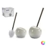 Toilet Brush Ceramic Silver Stainless steel 15 x 33,5 x 15 cm by BigBuy Home, Toilet accessories - Ref: S3605289, Price: 9,69...