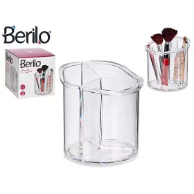 Organisateur de maquillage 15 x 15 x 15,5 cm Transparent de Berilo, Rangements pour produits cosmétiques - Réf : S3605634, Pr...