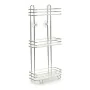 Etagère de salle de bains Argenté Métal Transparent Plastique (14 x 60 x 27 cm) de Berilo, Étagères - Réf : S3606063, Prix : ...