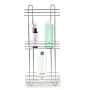 Etagère de salle de bains Argenté Métal Transparent Plastique (14 x 60 x 27 cm) de Berilo, Étagères - Réf : S3606063, Prix : ...