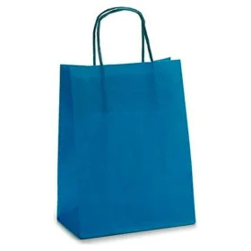 Bolsa de Papel Azul Papel (8,5 x 30 x 18 cm) de Pincello, Sobres para uso general - Ref: S3606190, Precio: 0,52 €, Descuento: %