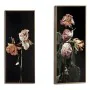 Painting Golden Flowers Black Particleboard (21,2 x 2 x 51,2 cm) by Gift Decor, Wall Pediments - Ref: S3606487, Price: 9,51 €...