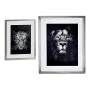 Quadro Lion - Tiger (43 x 3 x 53 cm) di Gift Decor, Stampe e quadri su tela - Rif: S3606491, Prezzo: 16,99 €, Sconto: %