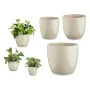 Set de pots Gris Argile (3 Pièces) (22,5 x 18,5 x 22,5 cm) de Ibergarden, Pots de fleurs - Réf : S3606590, Prix : 13,62 €, Re...