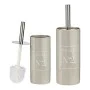 Toilet Brush Natural Grey Metal Ceramic 10 x 31,5 x 10 cm by Berilo, Toilet accessories - Ref: S3606890, Price: 9,60 €, Disco...