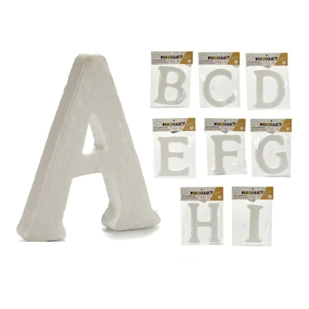 Letter polystyrene White 1 Unit 2 x 23 x 17 cm by Pincello, Wall decorations - Ref: S3607057, Price: 0,21 €, Discount: %