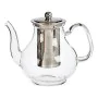 Teapot Classic Large Crystal Transparent Steel (1100 ml) by Vivalto, Tea and coffee sets - Ref: S3607664, Price: 13,46 €, Dis...