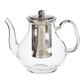 Tetera Classic Grande Cristal Transparente Acero (1100 ml) de Vivalto, Servicio de té y café - Ref: S3607664, Precio: 14,02 €...